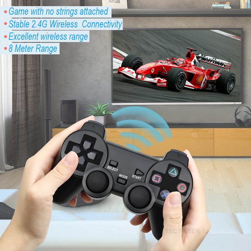 Wireless Gamepad for Sony PS2 Controller for Playstation 2 Console Joystick Double Vibration Shock Joypad Wireless Controle