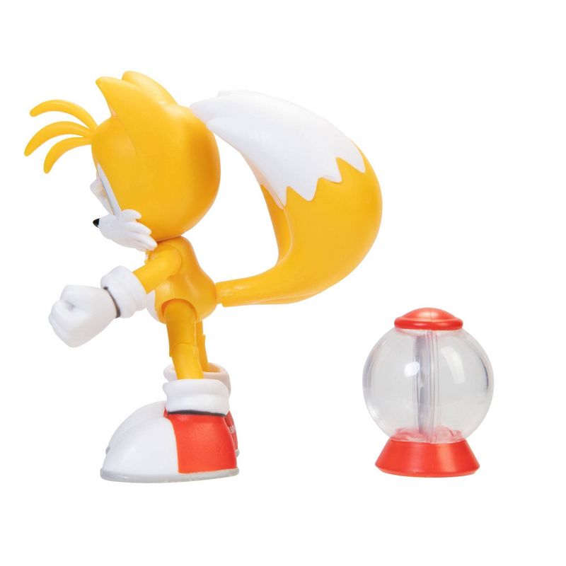 Sonic the Hedgehog 4" Modern Tails with Invincible Item Box Wave 1