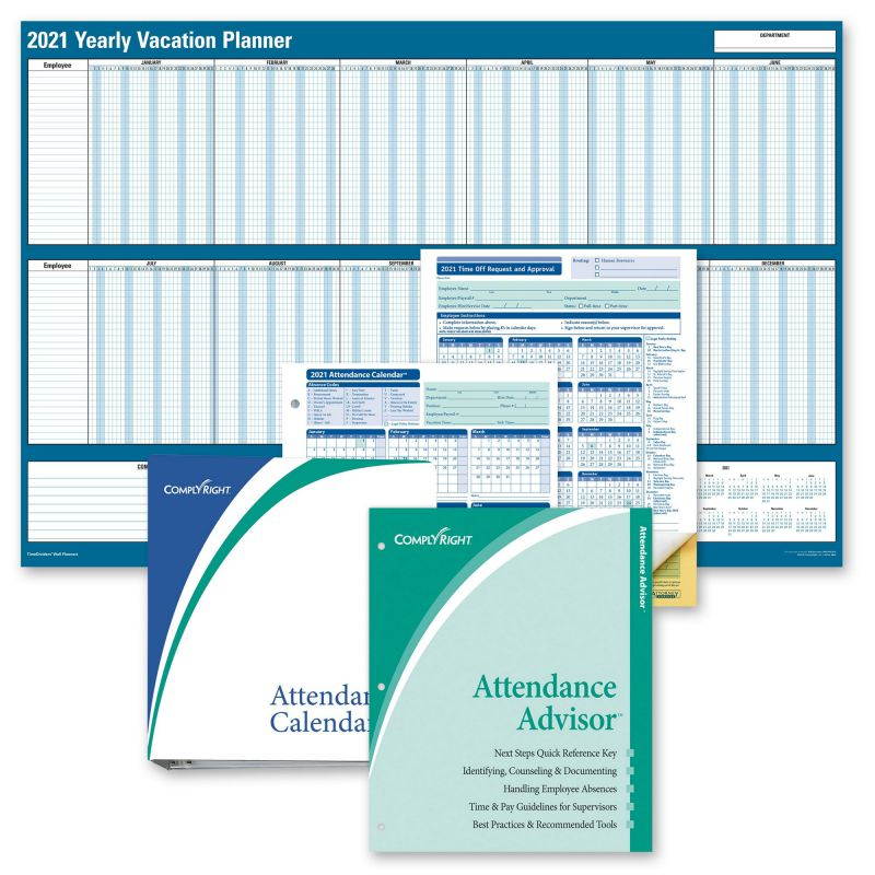 ComplyRight 2021 Attendance Tracking Kit