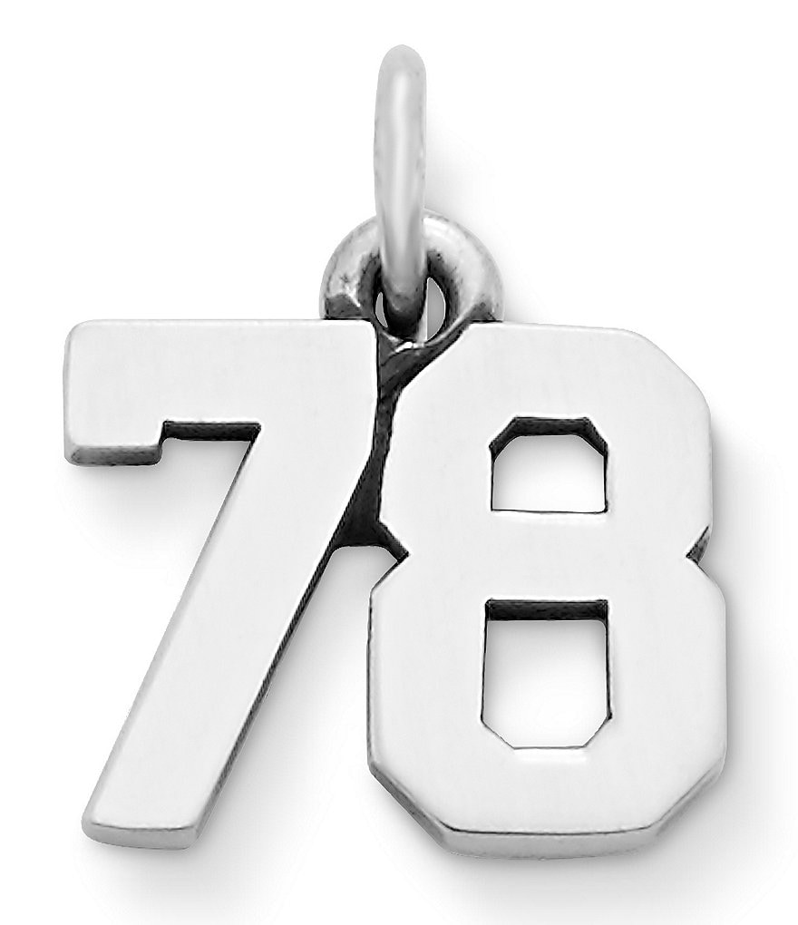 James Avery Faceted Lab-Created Amethyst February Birthstone Charm