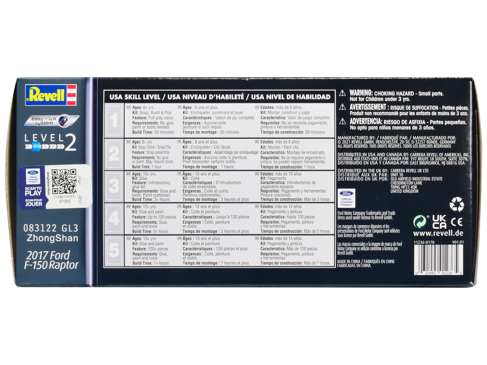 Skill 2 Model Kit 1978 Ford 4x4 Pickup Truck "Firestone Super Stones" 1/25 Scale Model by AMT