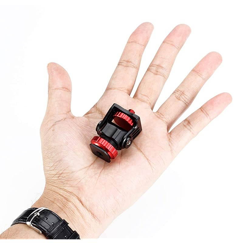 Q5 Camera Monitor Holder Mount Arm Cold Shoe Adapter for Camera LED Video Light Cameras Camcorders Smartphone Gopro Tripod Microphone