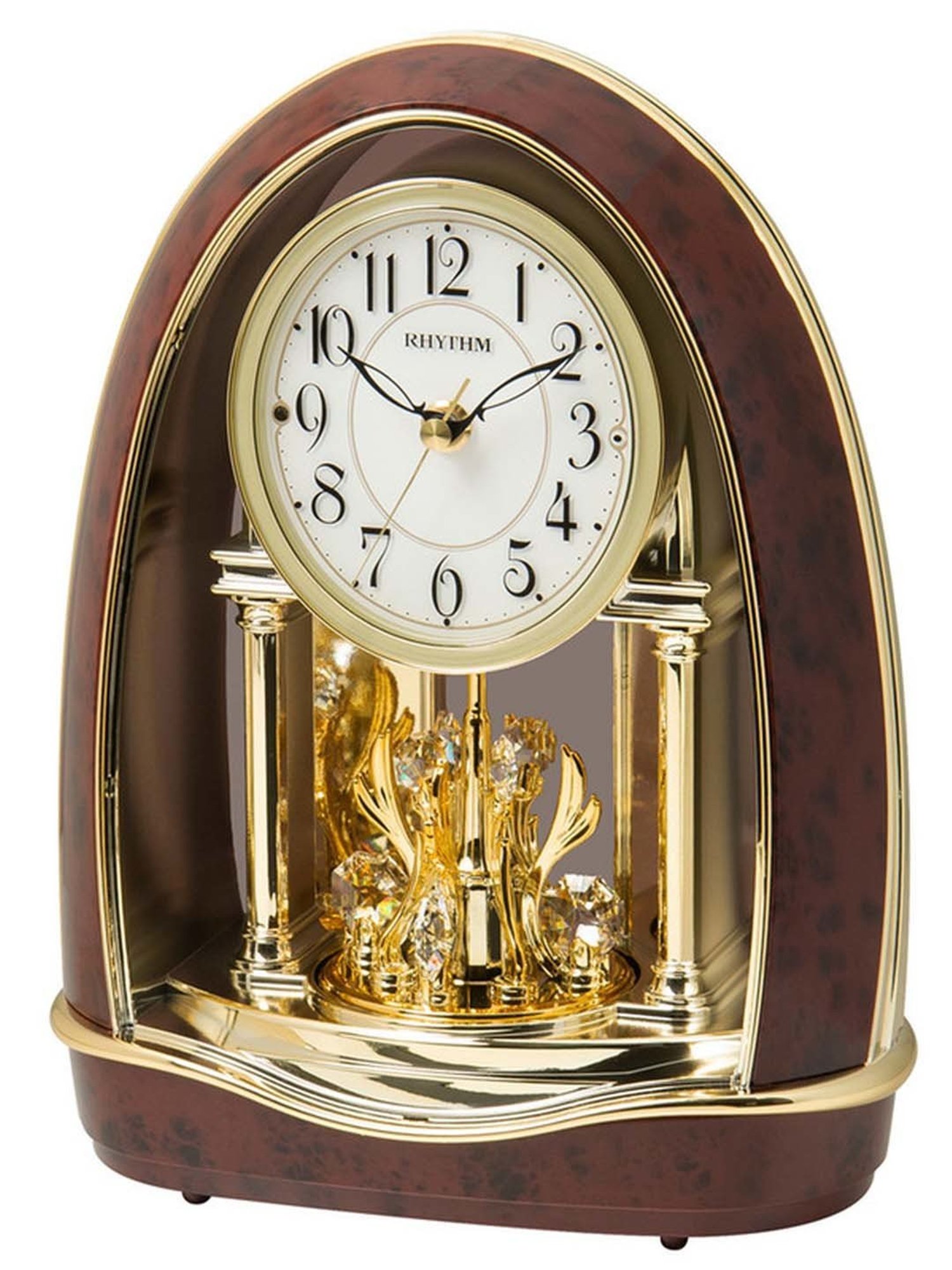 Braun Black Classic Large Analog Wall Clock With Silent Sweep Movement