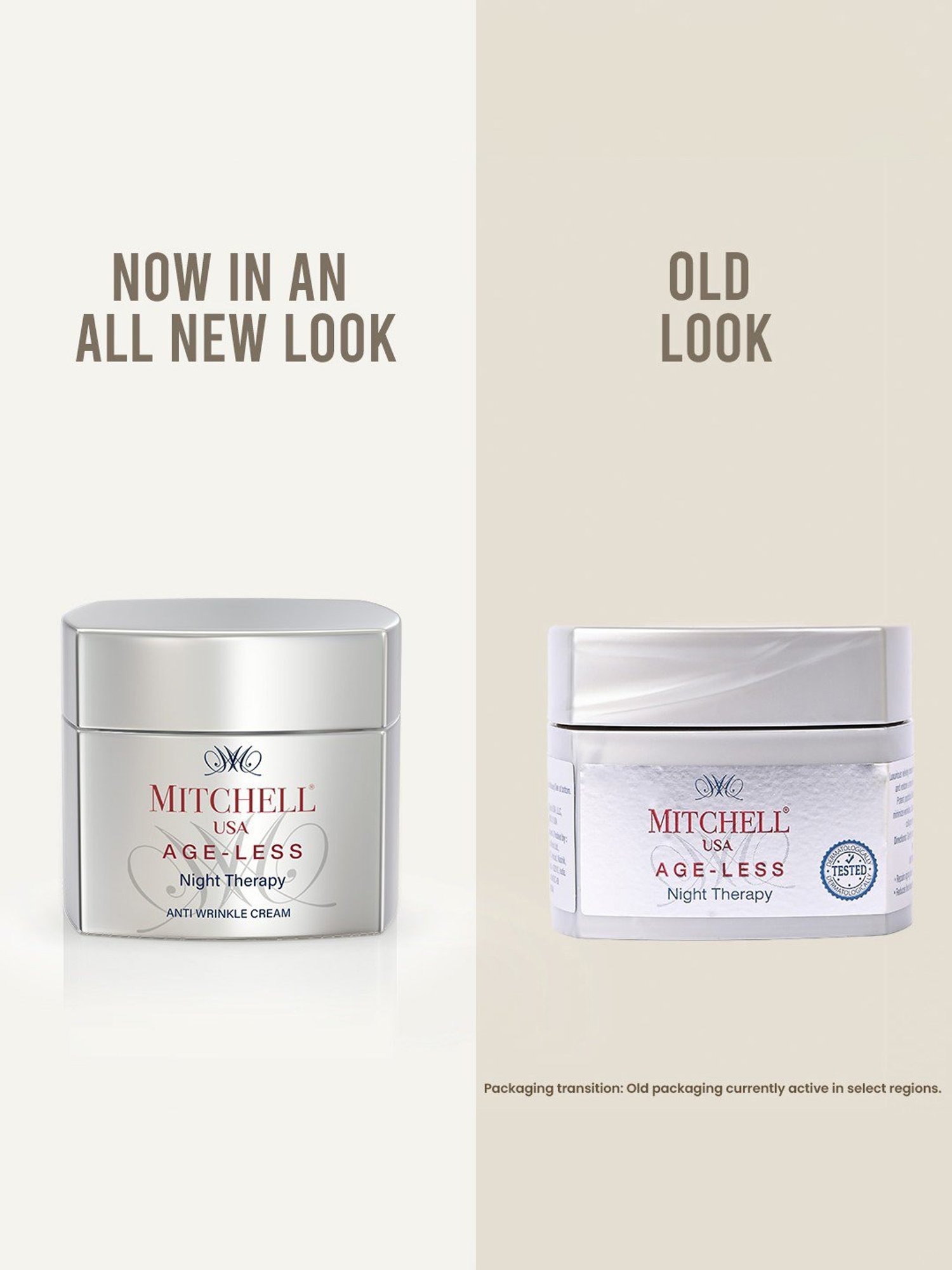 Mitchell USA Night Anti-Wrinkle Night Cream - 50 gm