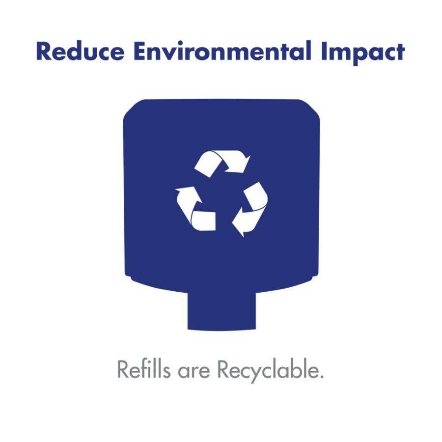 Purell&reg; ES4 Wall-Mount Hand Sanitizer Dispenser, Graphite