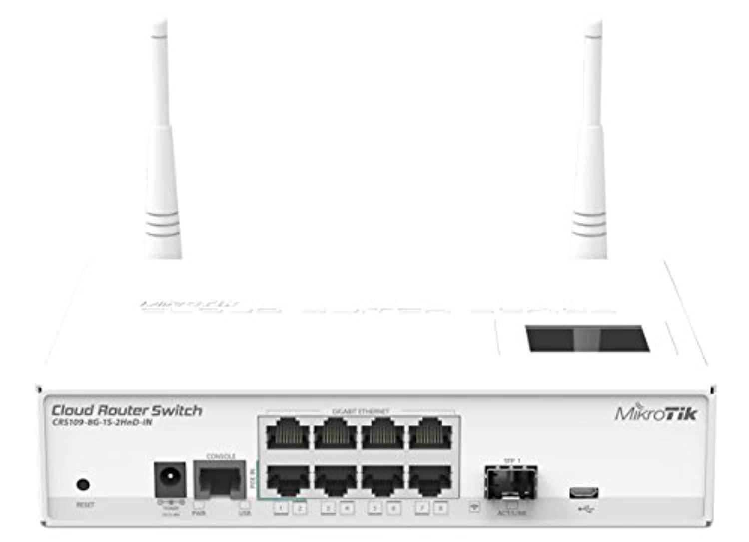 MikroTik Cloud Router Switch CRS109-8G-1S-2HnD-IN