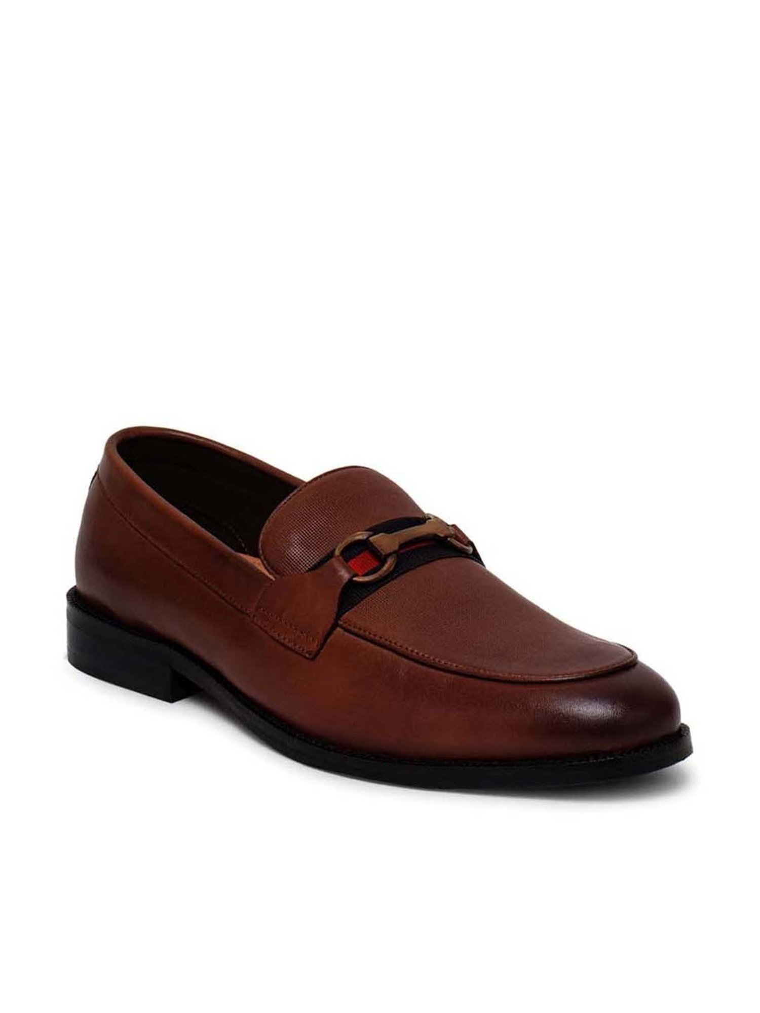 Ezok Men's Brown Casual Loafers