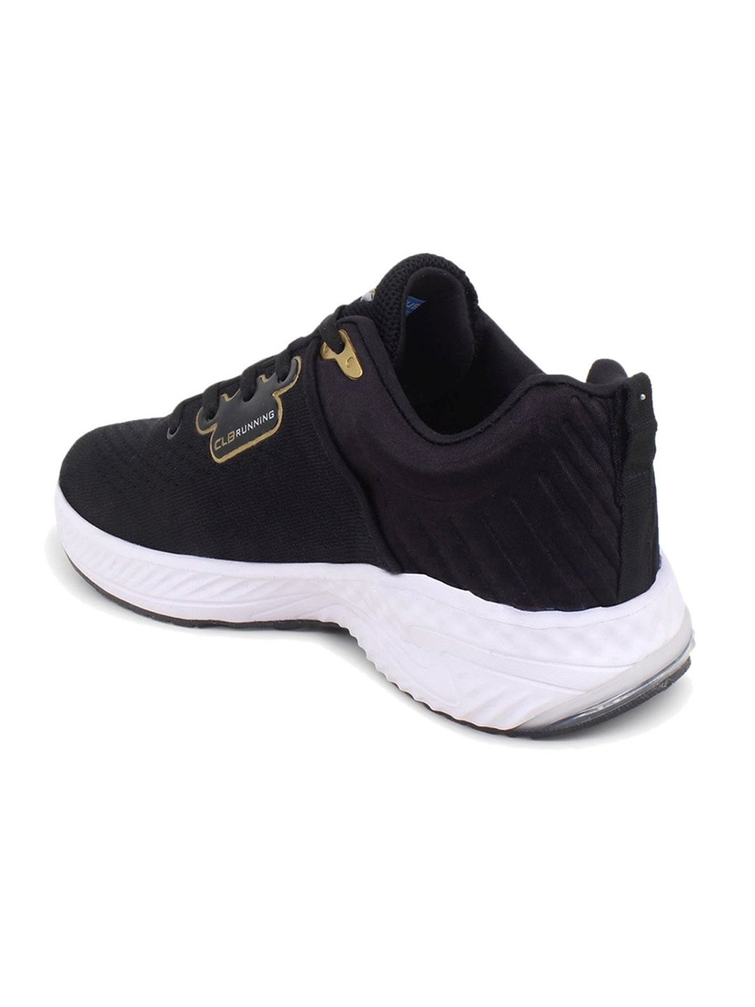 Columbus Men's Black Running Shoes