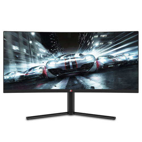Deco Gear DGVM29PB 29-Inch 2560x1080 100Hz VA Curved Gaming Monitor, 4ms Response Time, 3000:1 Contrast Ratio, sRGB, NTSC 85, DCI-P3, and Adobe RGB Color Accurate