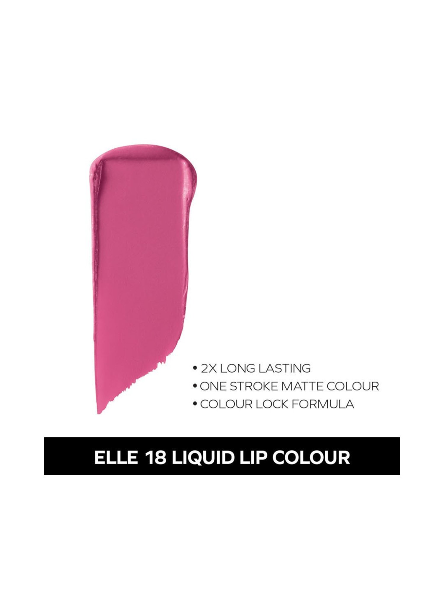 Elle 18 Liquid Lip Colour Pink Crepe - 5.6 ml