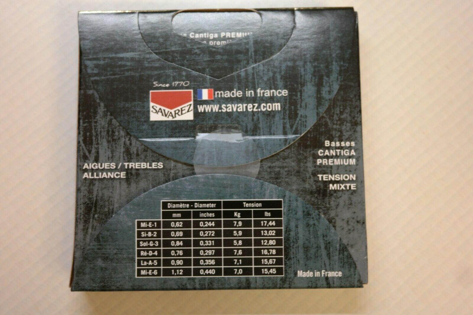 Savarez 510ARJP Alliance Cantiga premium strings premium High Tension strings