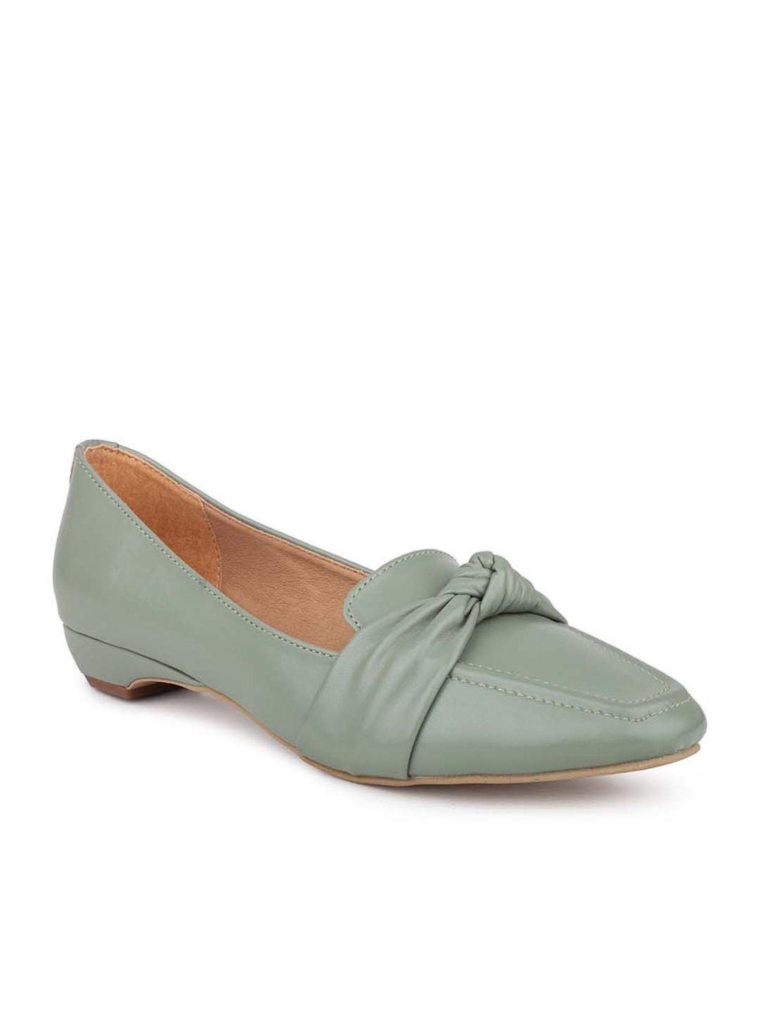 Design Crew Women's Green Casual Loafers