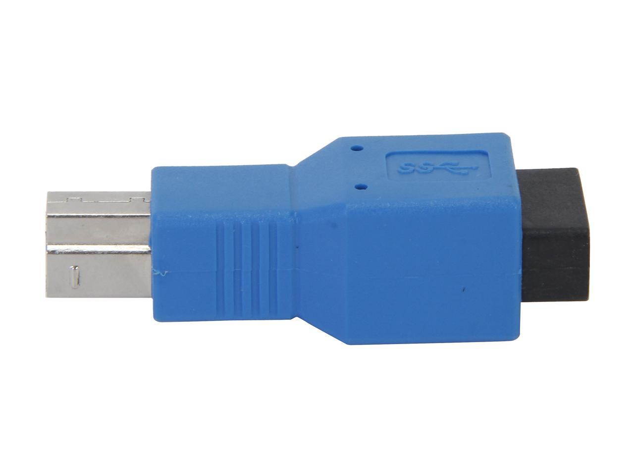 SA U3-ABFM USB 3.0 Type A Female to Type B Male Adapter - OEM