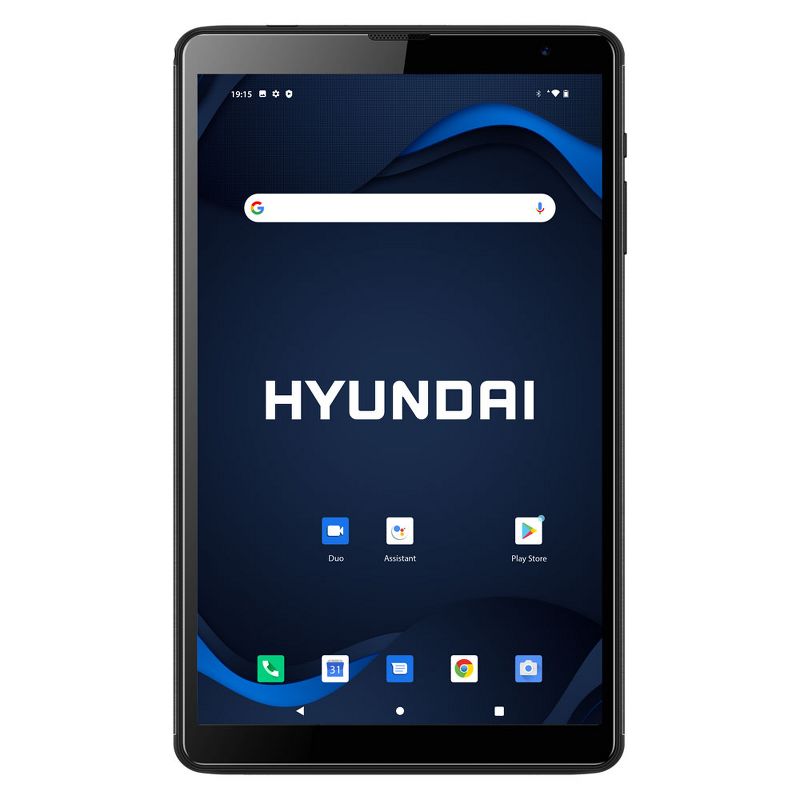 Hyundai HyTab Plus 8LB1, 8" HD IPS Display Tablet, 2GB RAM, 32GB Storage, Quad-Core Processor, Dual Camera, 4G LTE, Android 10 Go Edition - Black