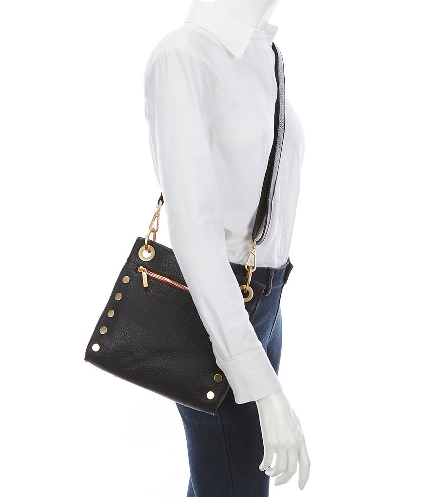 Hammitt Tony Medium Leather Studded Crossbody Bag