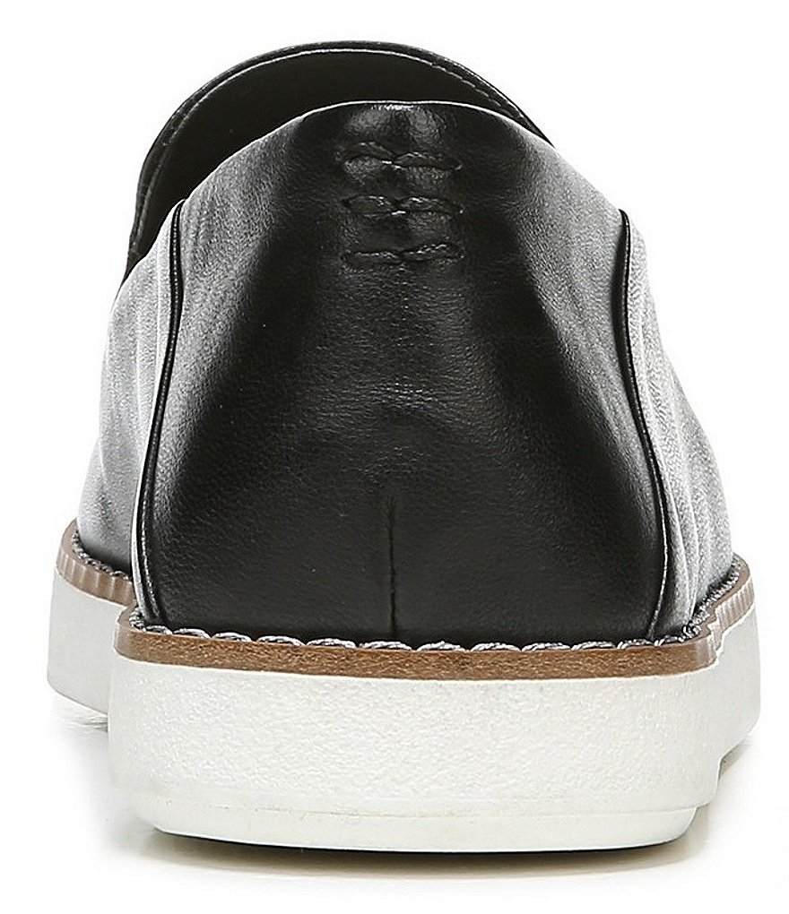 Franco Sarto Iconic Leather Slip-On Platform Sneakers