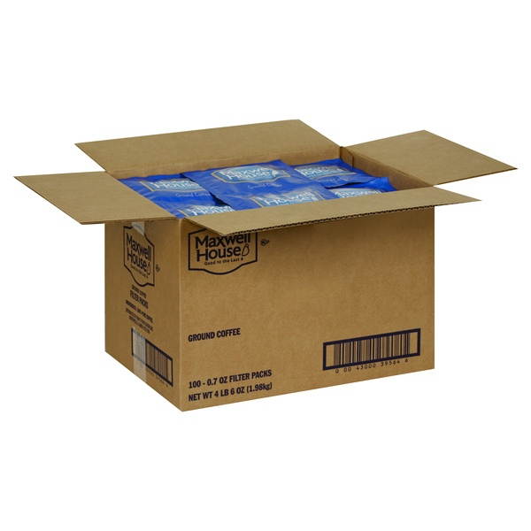 Gfic Coffee Filter Packs Regular .7oz 100/Carton 395640