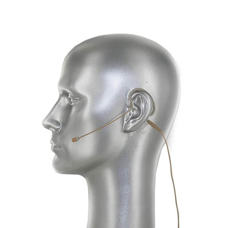 AVL630K-H4P Kids Mini Headset Microphone for Audio Technica (Tan Color)