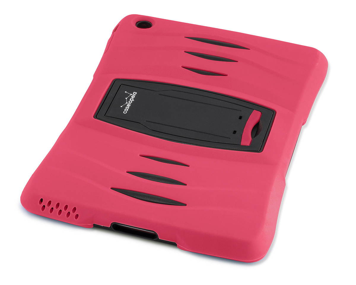 Caseiopeia Keepsafe Kick Rugged Heavy Duty iPad 2/3/4 Case with Kickstand and Screen Protector Designed for Kids and Schools