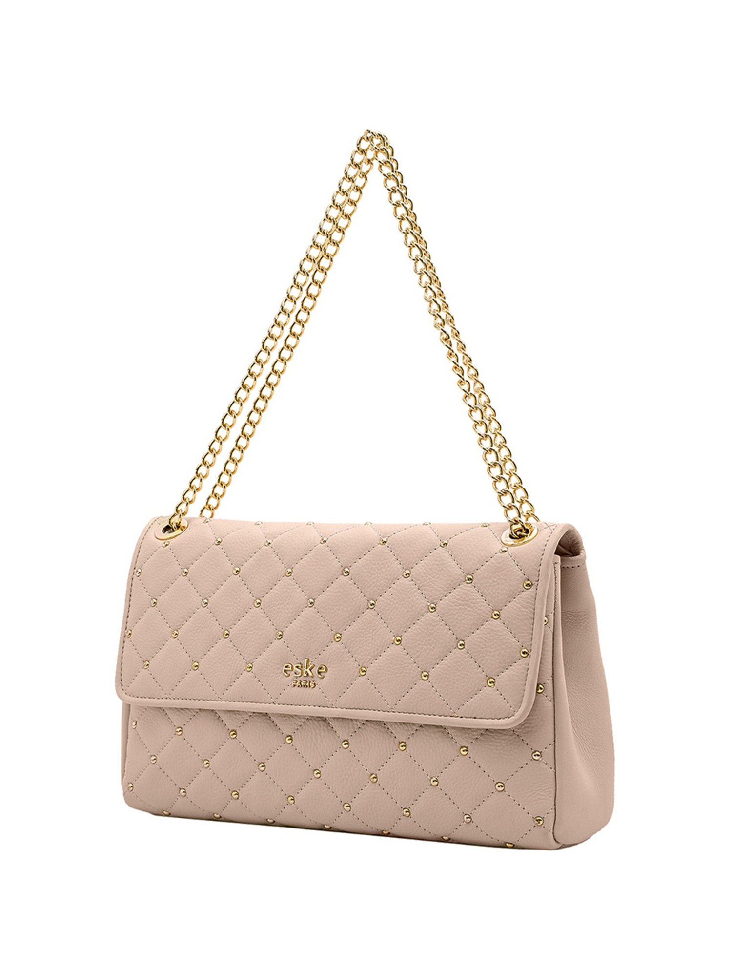 Eske Melba Pink Embellished Medium Shoulder Handbag
