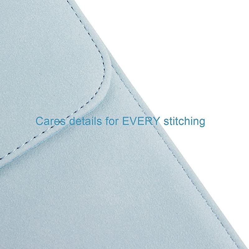 6 Inch Kindle Sleeve for All-New Kindle 2019/Kindle Paperwhite (Included 2018 Version)/Kindle Voyage/Kindle (8th Gen, 2016)/Kindle 4/5/Kindle Touch Protective Pouch Bag Case Cover, Light Blue