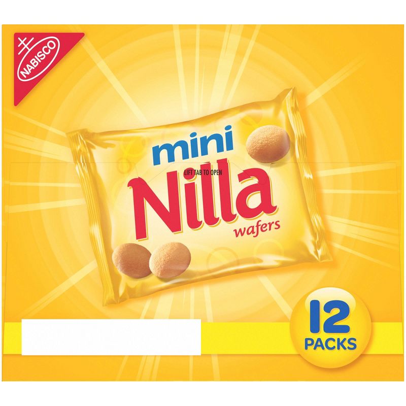 Mini Nilla Wafers Cookies - Munch Pack - 12oz/12ct