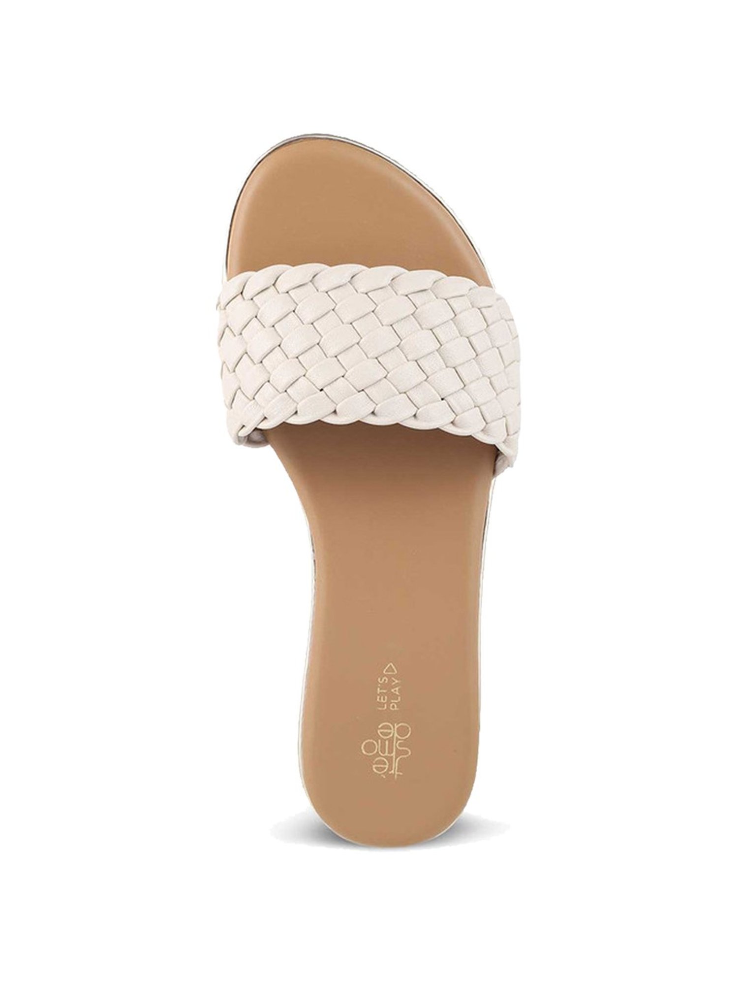 Tresmode Women's Beige Casual Sandals