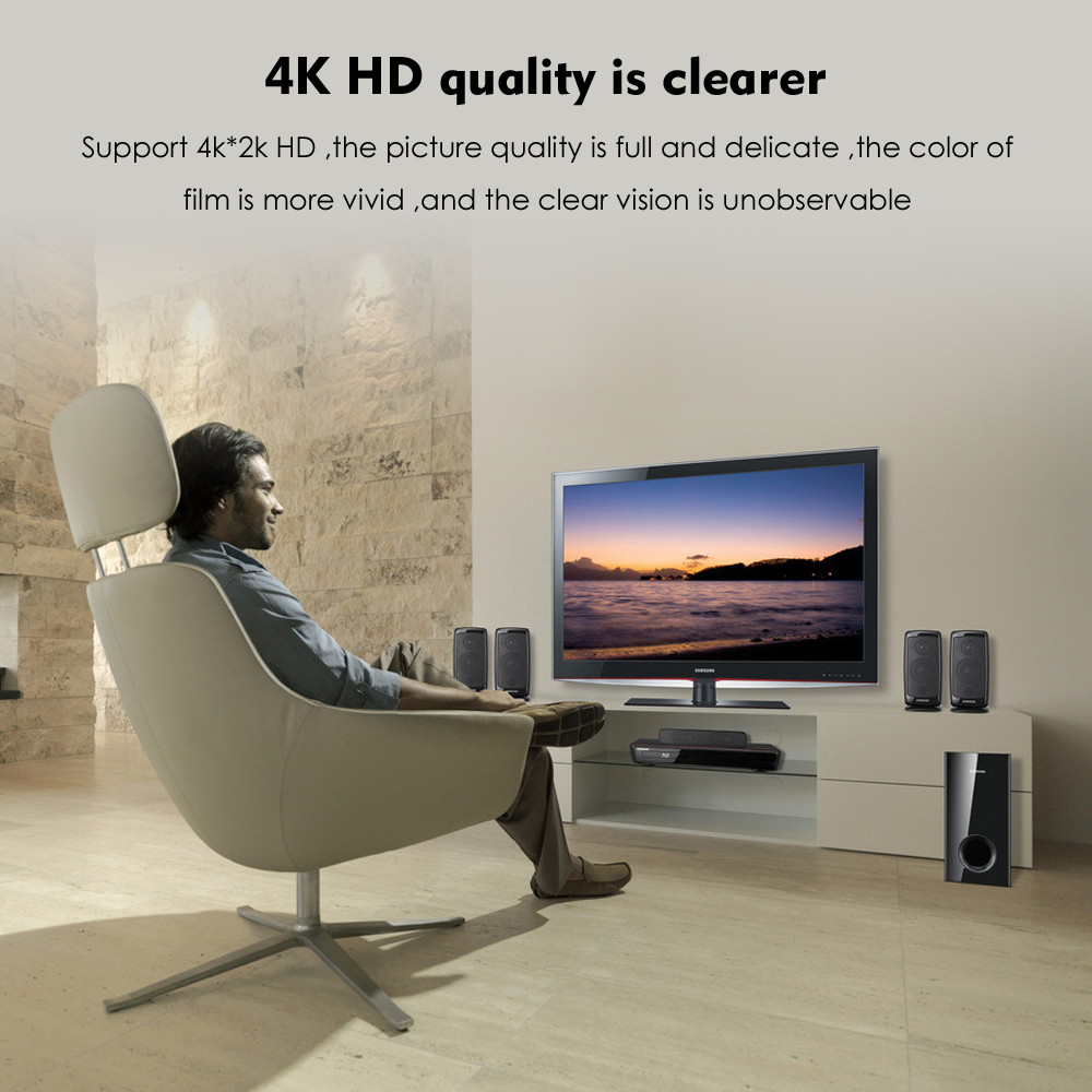 Wavlink Displayport to HDMI Adapter 4K@60Hz, DP 1.2 to HDMI 2.0 Active Converter Support UHD 4K@60Hz, 3D Resolutions up to 1920x1080@120Hz for HDTV, Monitor, Projector, 1-Pack