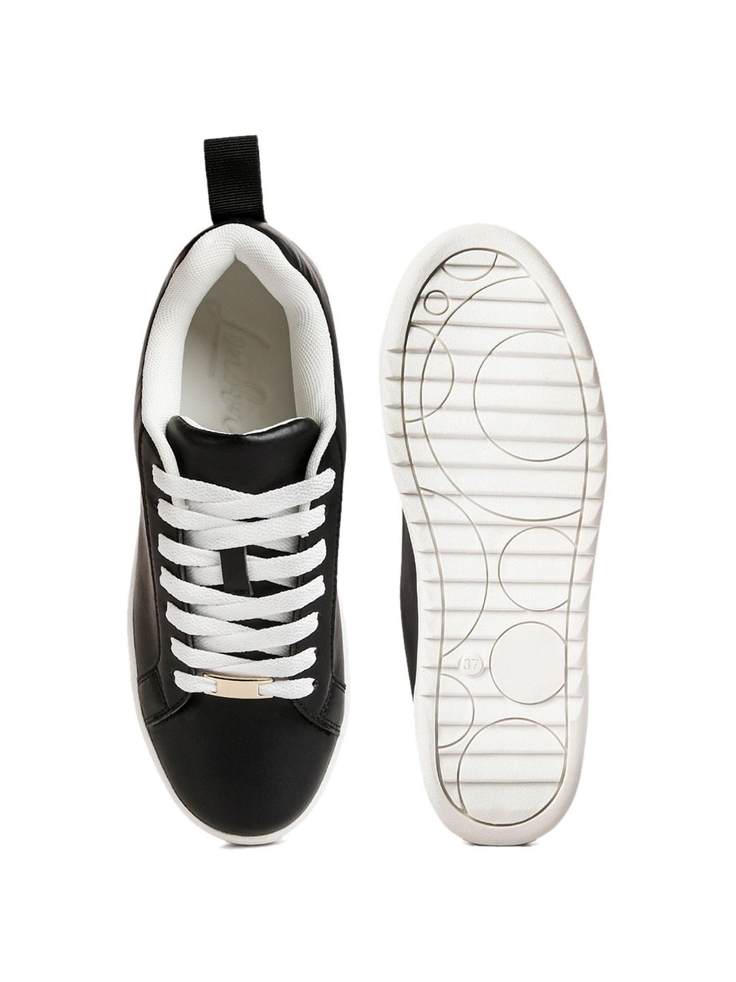 London Rag Women's Black Casual Sneakers