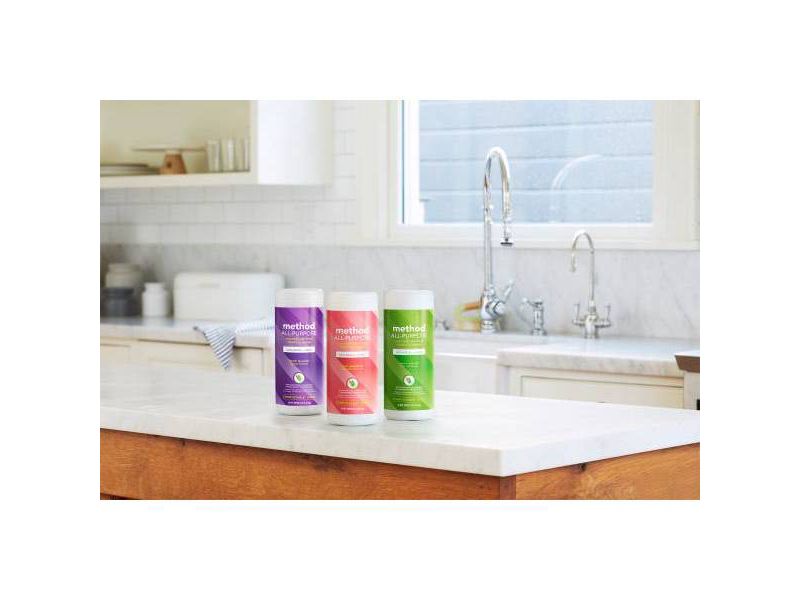 Method All Purpose Wipes Pink Grapefruit - 70ct