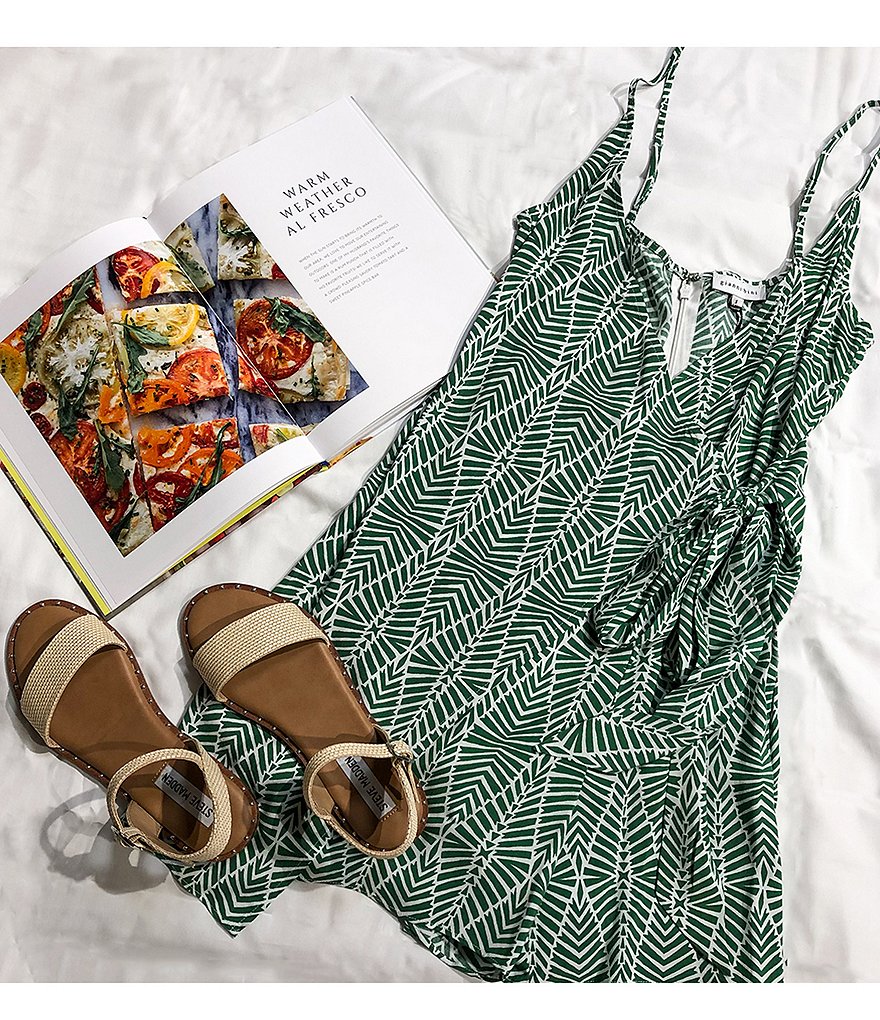 A Loves A Paper Bag Waist Romper