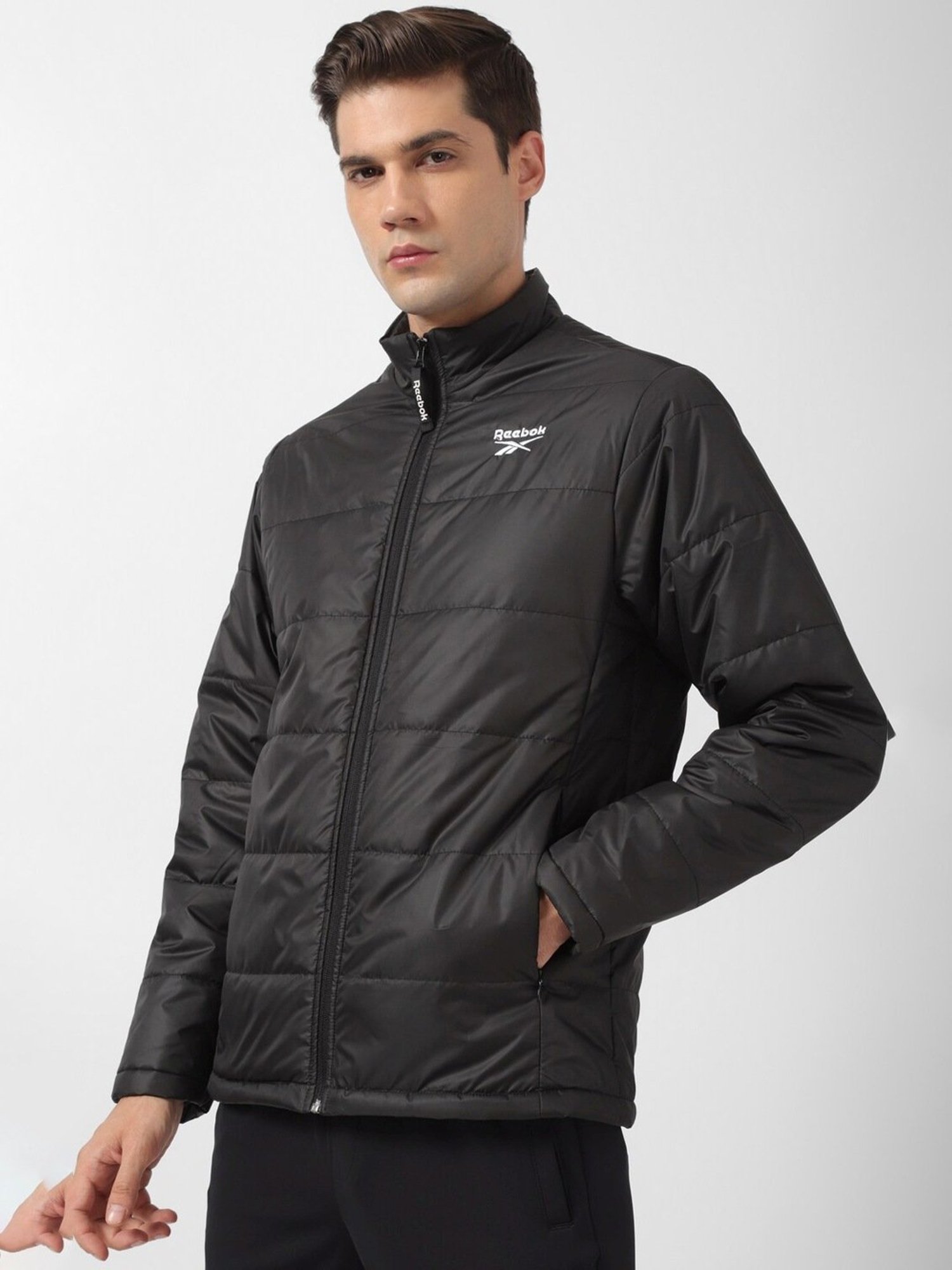 Slowave Teal Regular Fit Sports Hooded Jacket