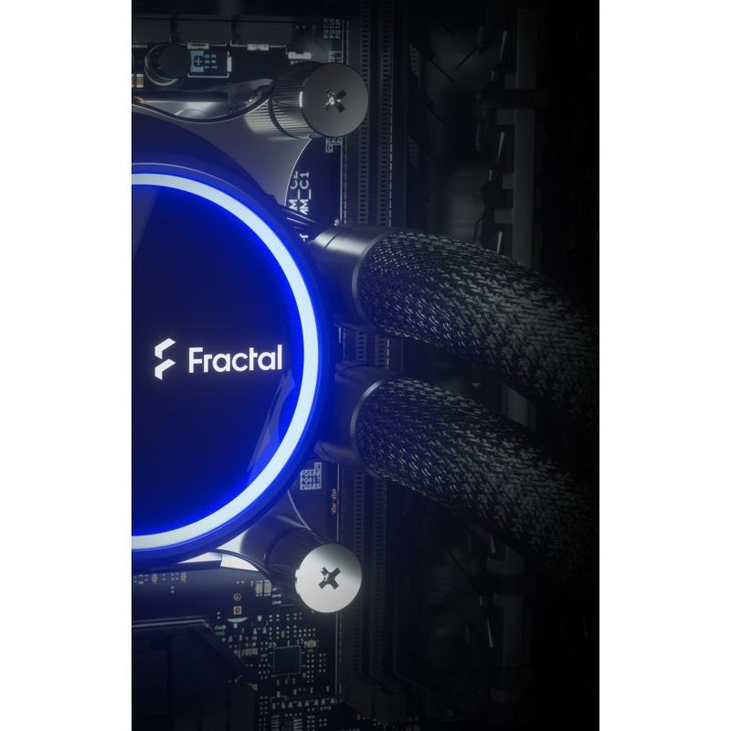 Fractal Design Celsius+ S28 Cooling Fan/Radiator/Pump - 2 x 140 mm - 105.9 CFM - 33.7 dB(A) Noise - Liquid Cooler Cooler - LLS Bearing