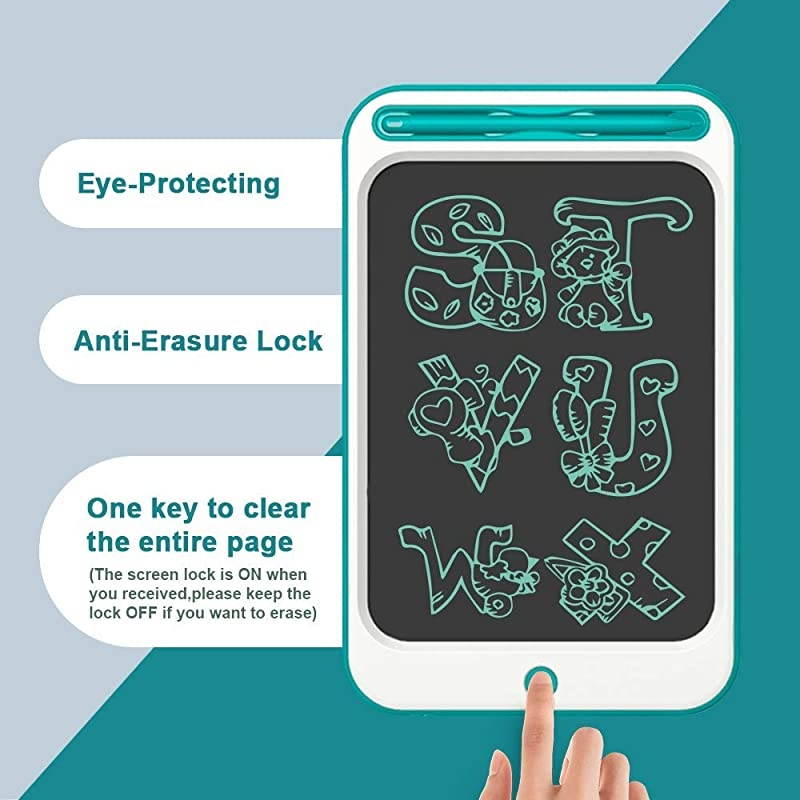 LCD Writing Tablet  12 Inch Digital Ewriter Electronic Graphics Tablet Portable Mini Board Handwriting Pad Drawing Tablet with Memory Lock Suitable for Kids Home School Office