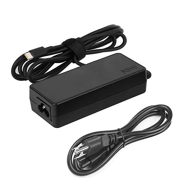 Power for Lenovo 65w USB Type C Yoga Charger ThinkPadx1 E495 E595 T580 T480 T480S p43s p53s Chromebook C330 S330 4X20M26268 ADLX65YCC3D ADLX65YLC3D ADLX65YDC3D Type C Adapter