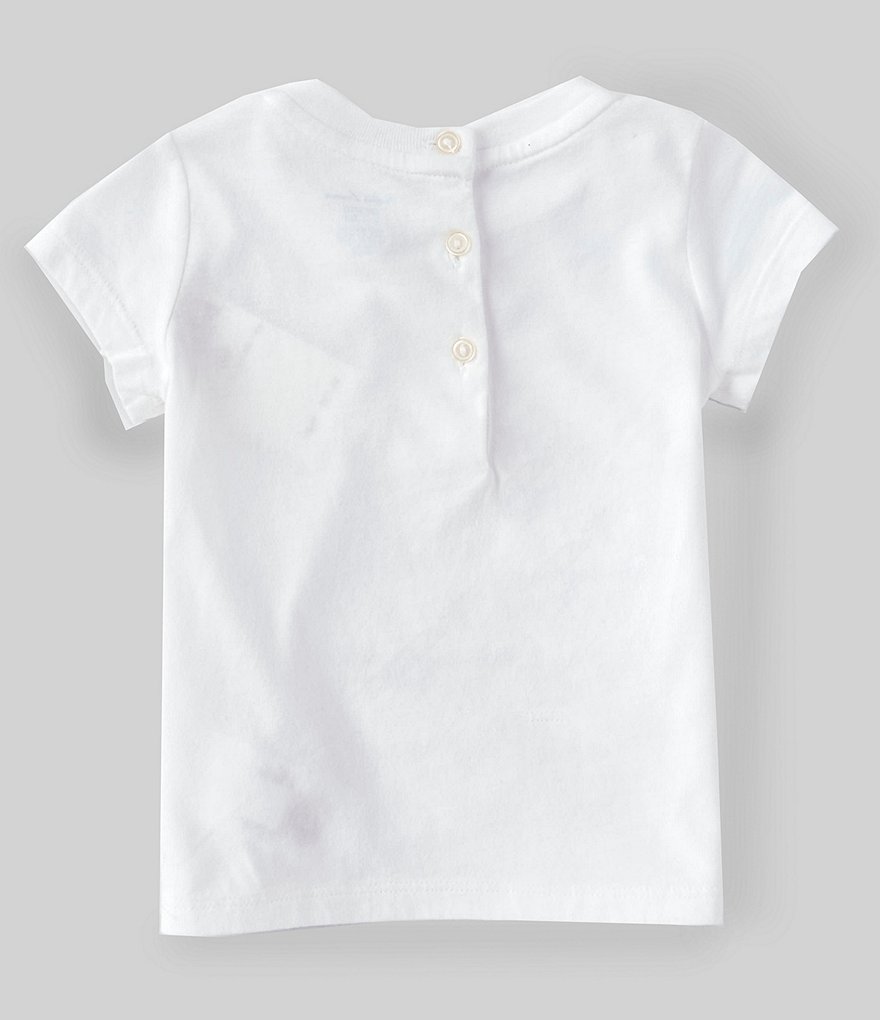 Ralph Lauren Baby Girls 3-24 Months Short-Sleeve Western Polo Bear Tee