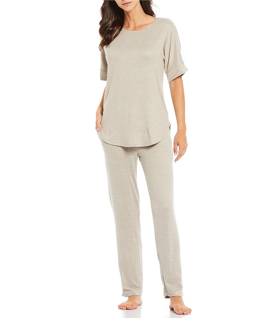 N by Natori Mirage Solid Cozy Knit Lounge Top