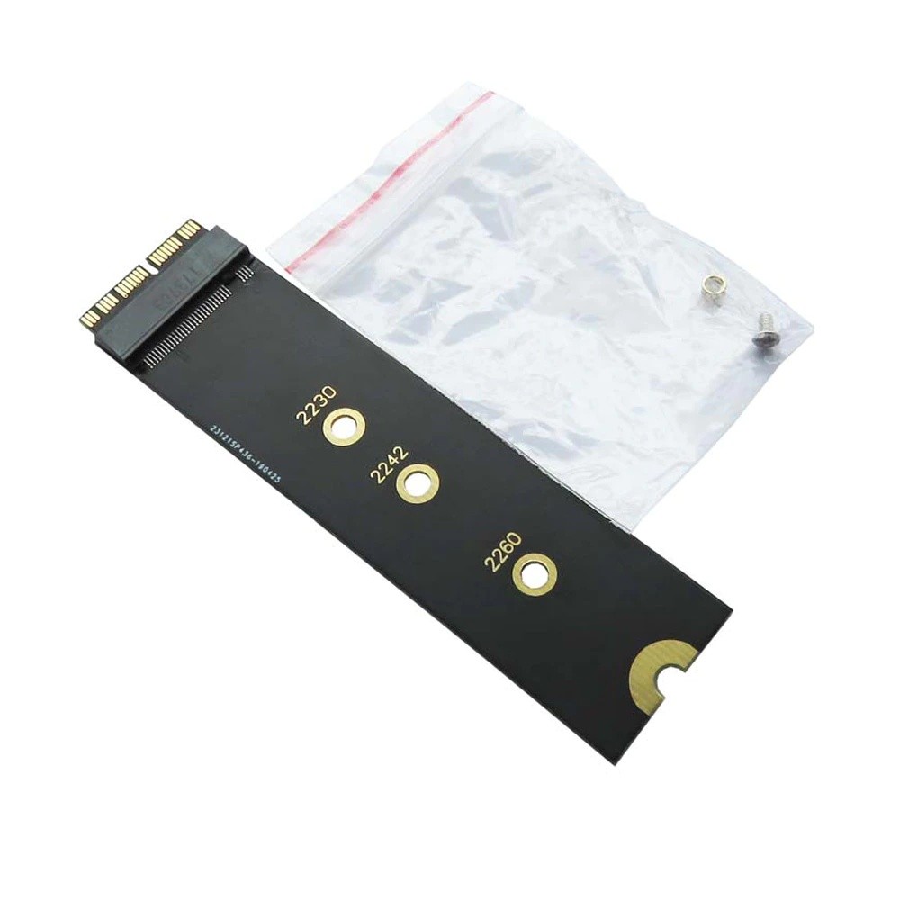 For Apple SSD Adapter For Macbook Air SSD Adapter NVMe PCIe M.2 M Key for Macbook Air 2013 2014 2015 Pro A1398 A1502 A1465 A1466