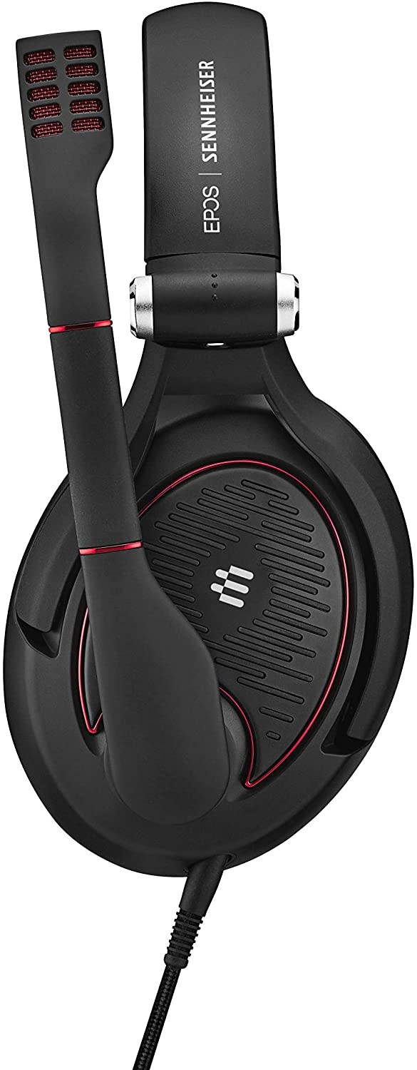 EPOS I SENNHEISER GAME ZERO Gaming Headset, Closed Acoustic with Noise cancelling microphone, Foldable, Flip-to-mute, Ligthweight, PC, Mac, Xbox One, PS4, Nintendo Switch, and Smartphone compatible.