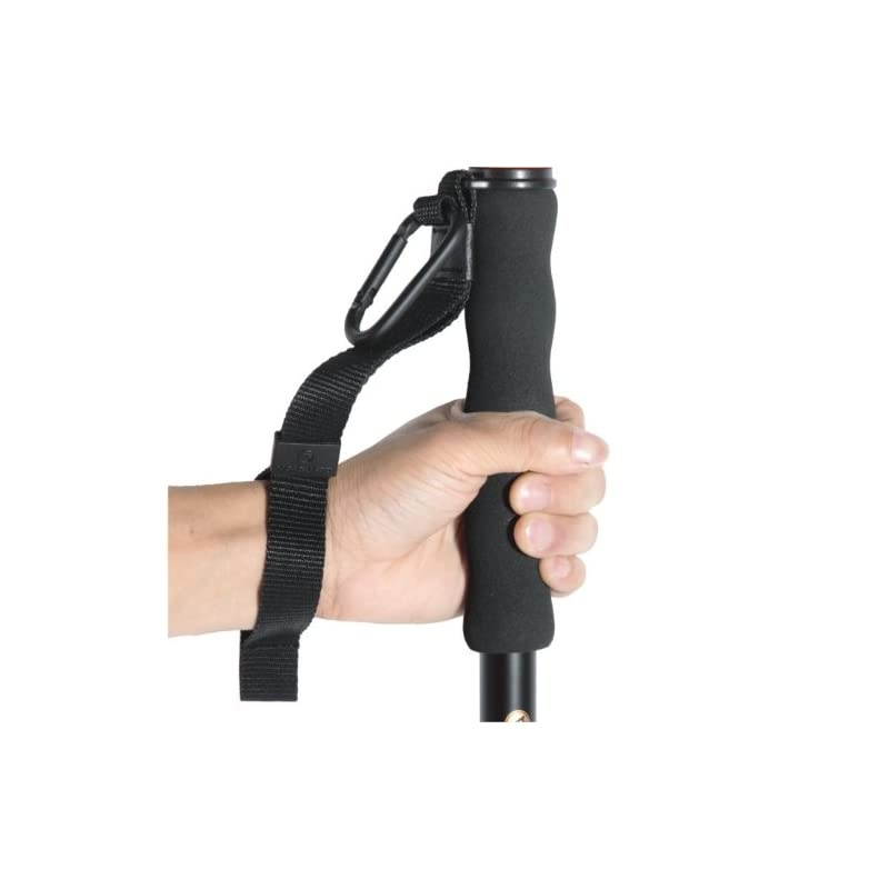 Quest M62 Shooting Stick with Rotating Removeable U Shaped Yoke Quick Flip Leg Locks Foam Hand Grip
