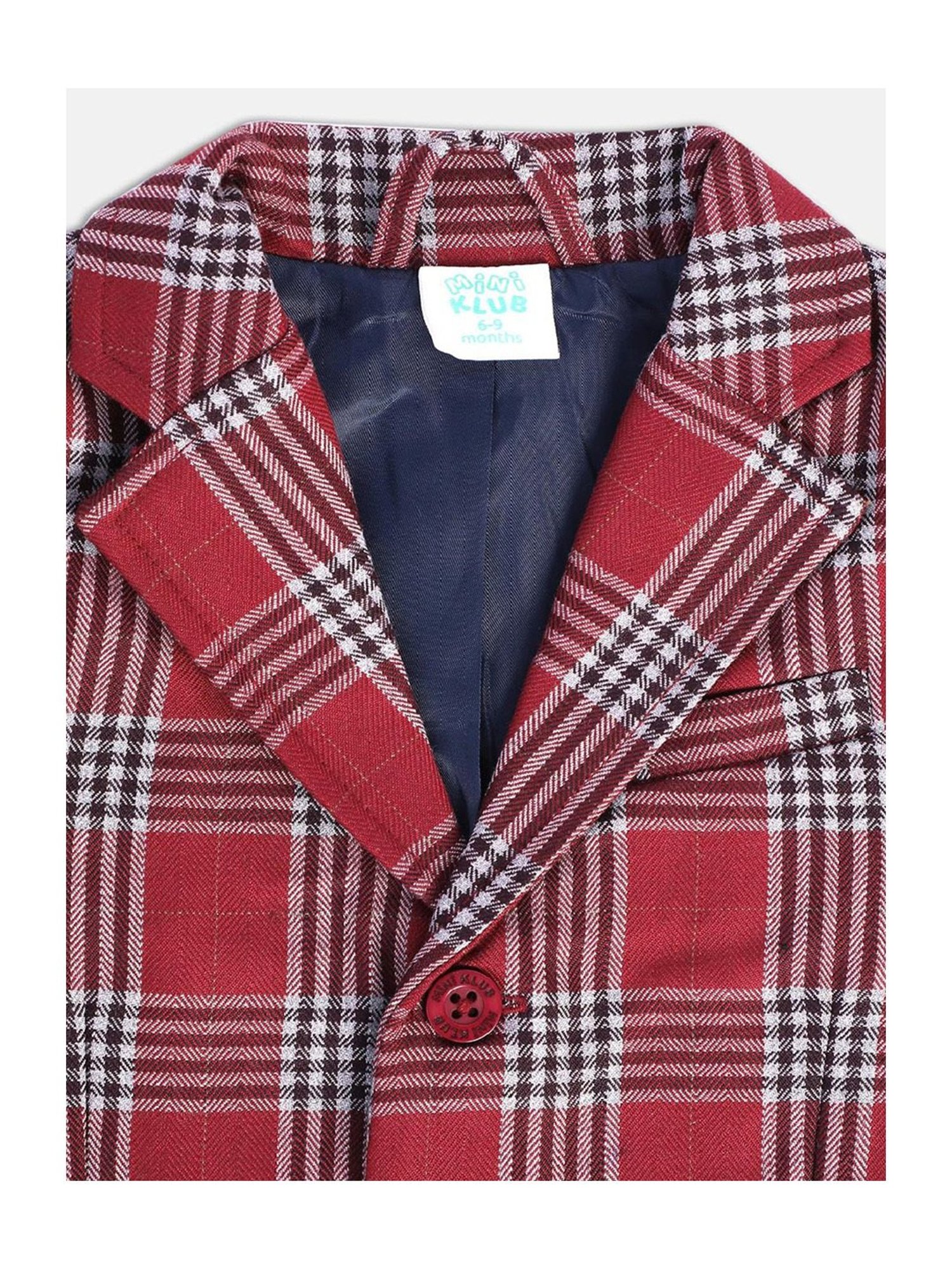 Mothercare Kids Multicolor Checks Shirt with T-Shirt