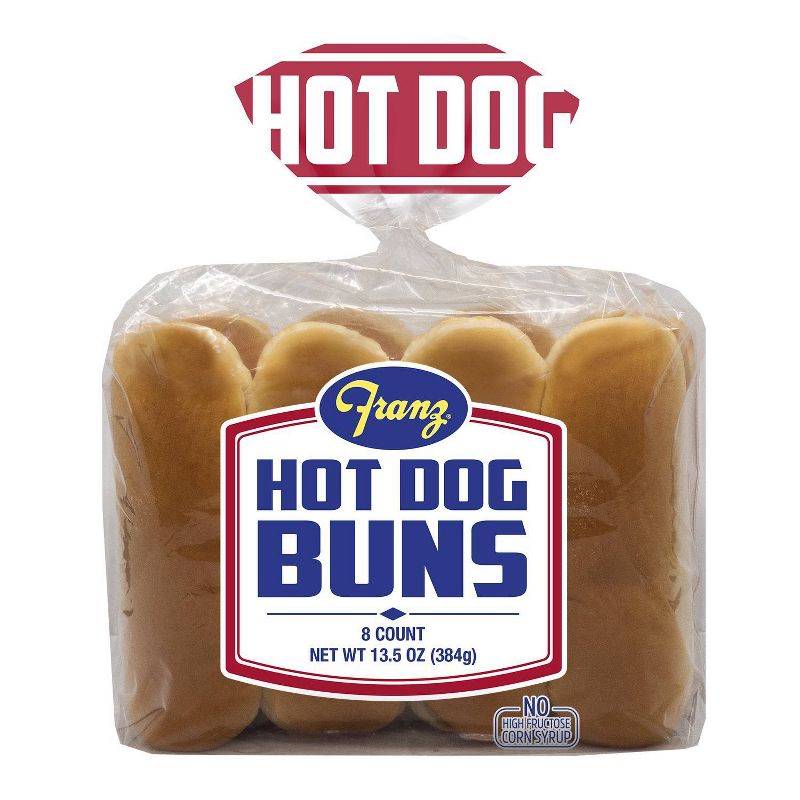 Franz Hot Dog Buns - 13.5oz/8ct