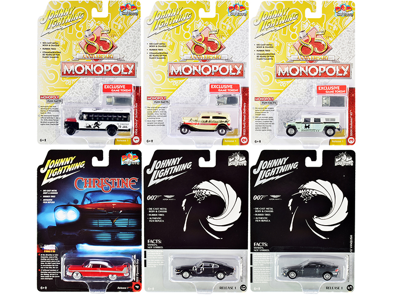 Black Edition (2023) Giftpack 5 Piece Set 1/64 Diecast Model Cars by Majorette