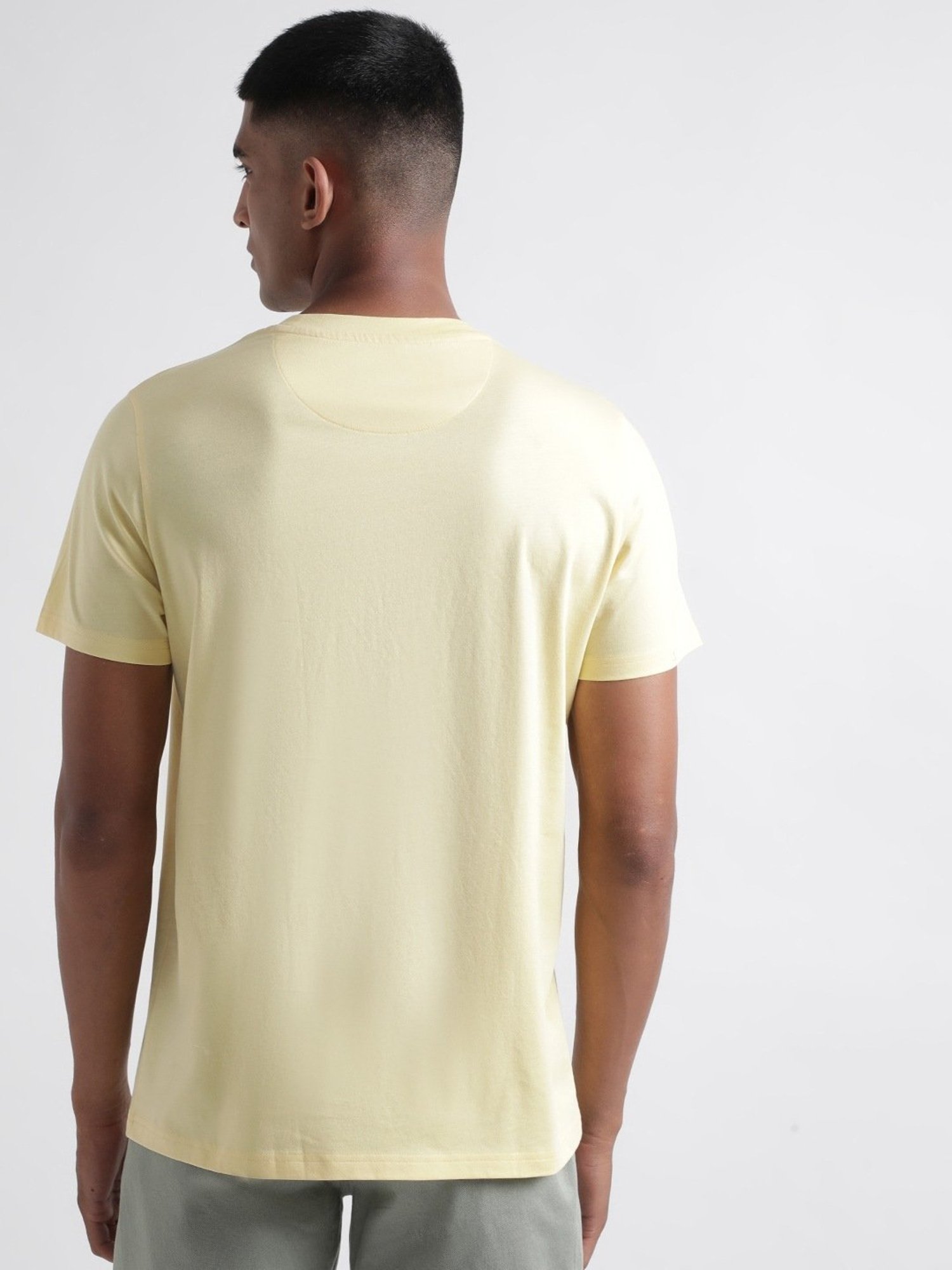 Iconic Men Typography Regular Fit Cotton T-shirt