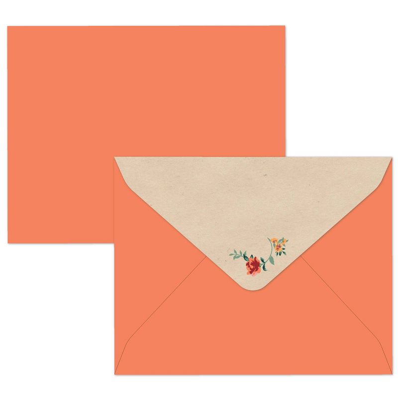 Green Inspired 10ct Rose Arbor Thank You Cards