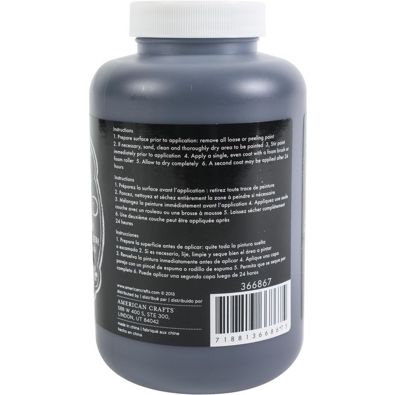 DIY Shop Chalkboard Paint 16.2oz-Black