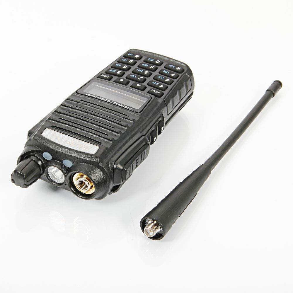 Baofeng Black UV-82 VHF/UHF MHz Dual-Band Ham Walkie Talkies Two-way US Adapter