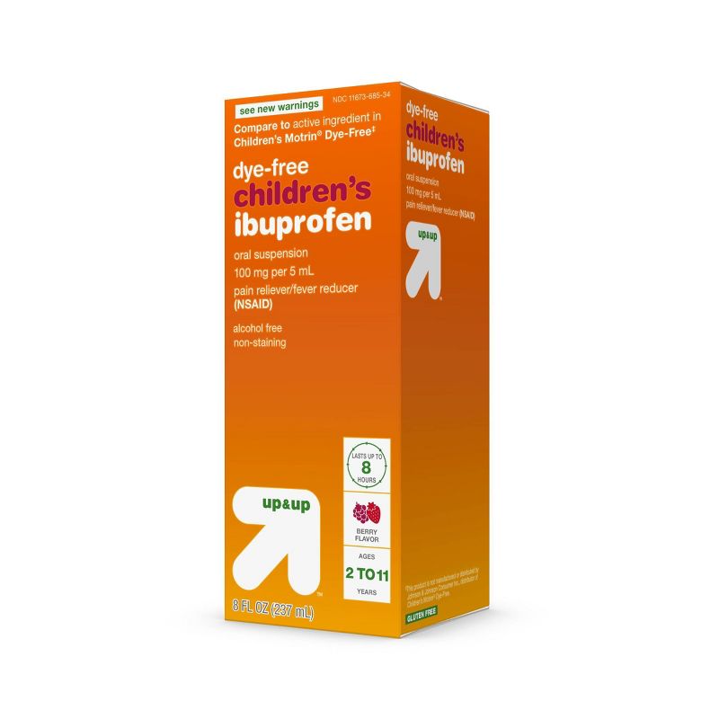 Ibuprofen 100mg Child DF NSAID Berry Suspension - 8 fl oz - up & up™