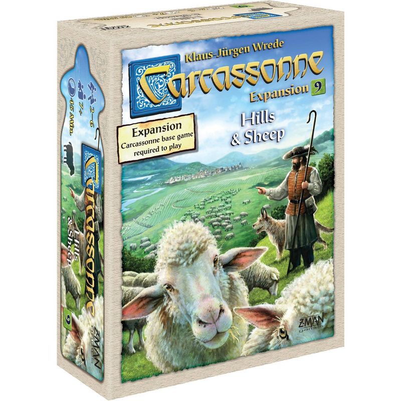 Z-Man Games Carcassone Hills & Sheep Expansion