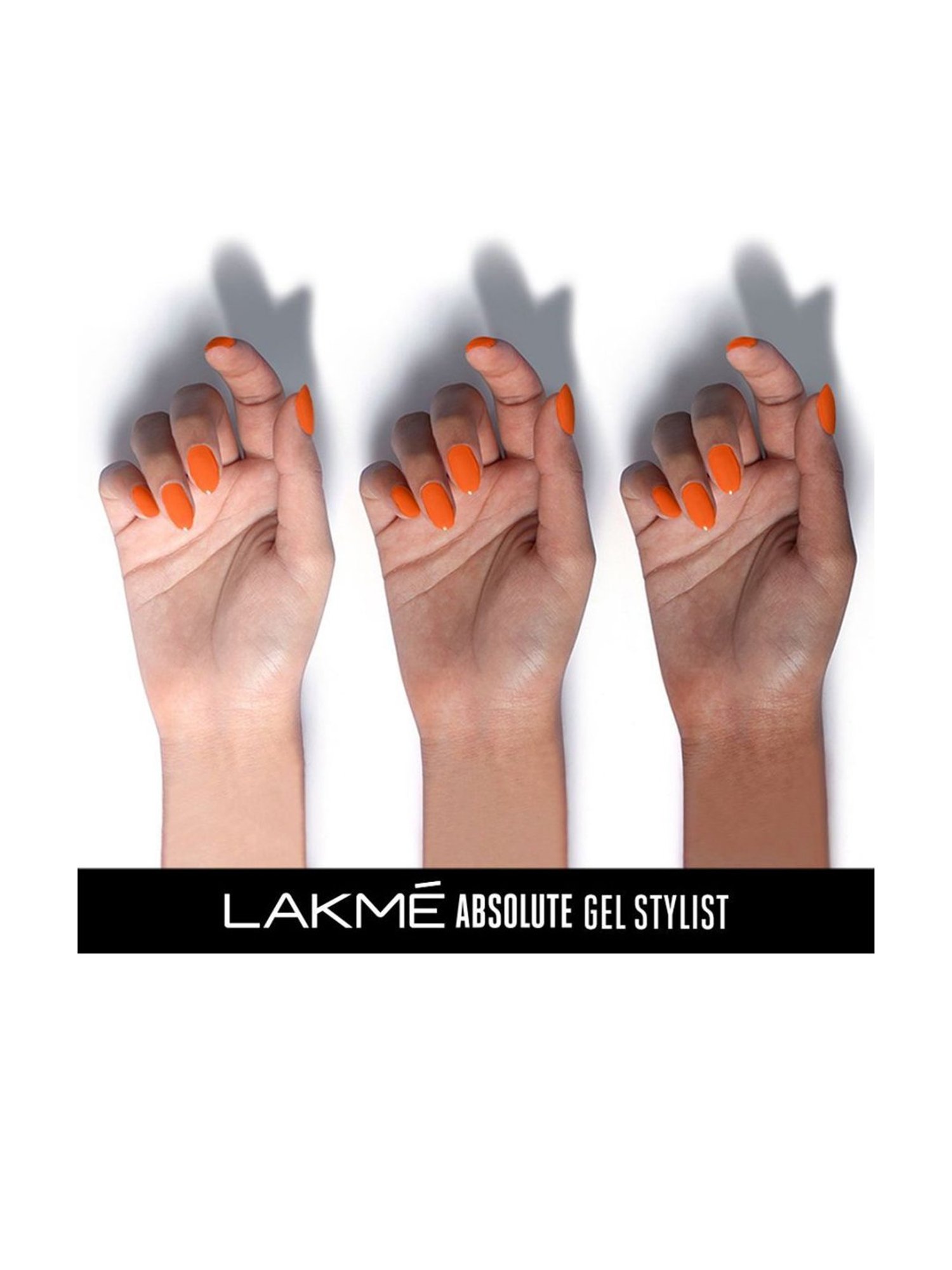 Lakme Absolute Gel Stylist Nail Color 99 Pumpkin - 12 ml